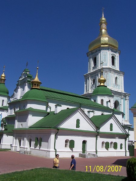 100_2081.JPG - Kostol v Kyjeve. ***** Church in Kiev.